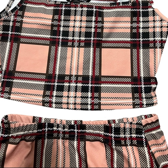 Plaid Co-Ord Skirt set - Picture 3 of 4